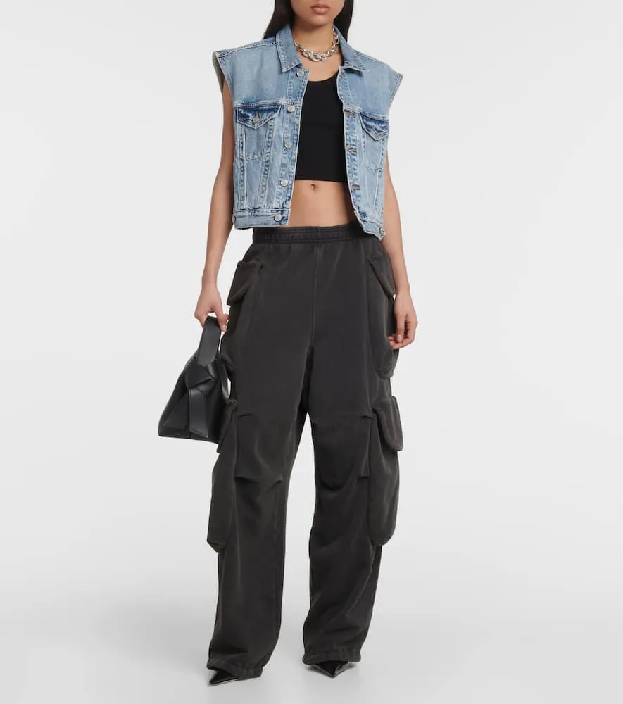 Agolde Charli denim vest