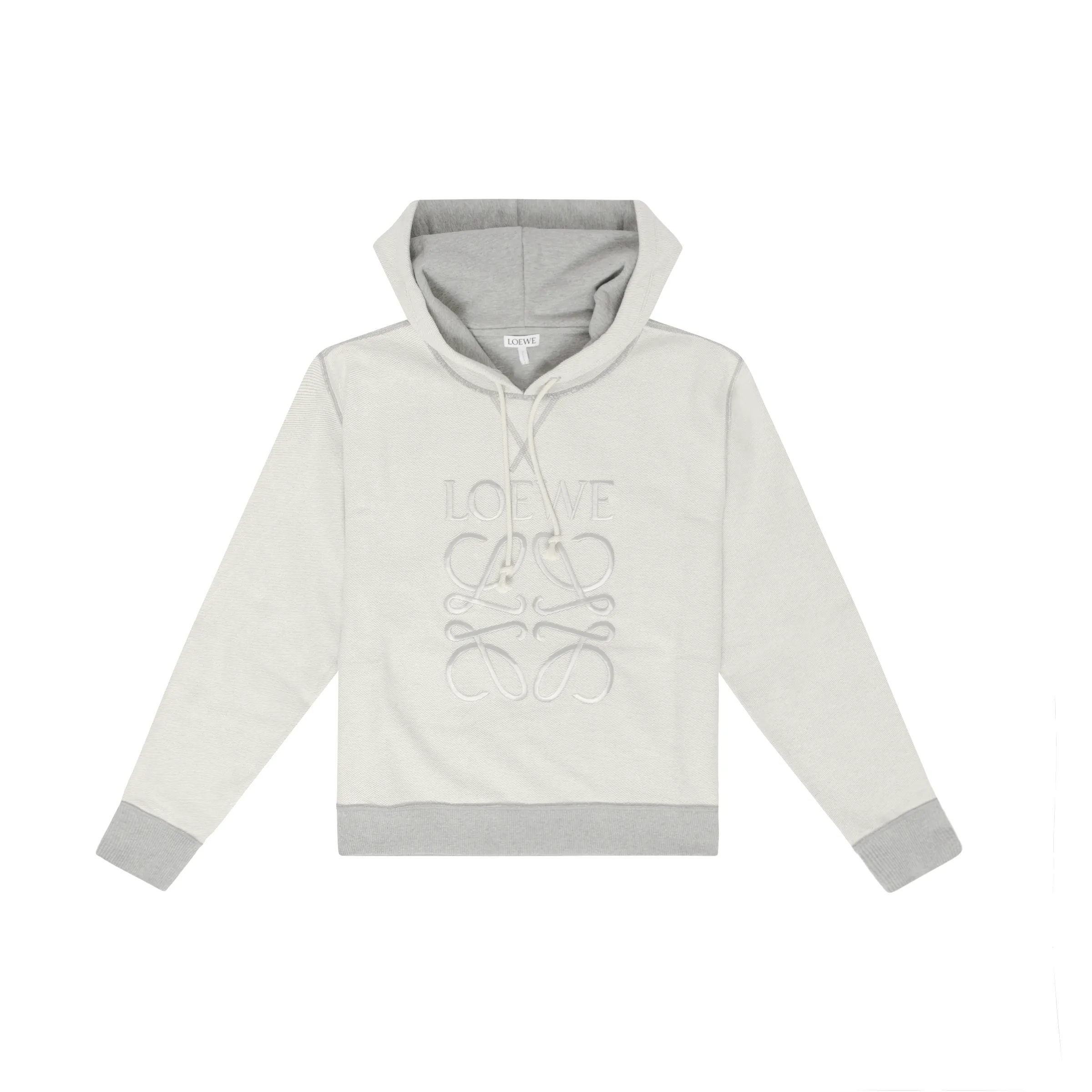 Anagram Hoodie in Grey