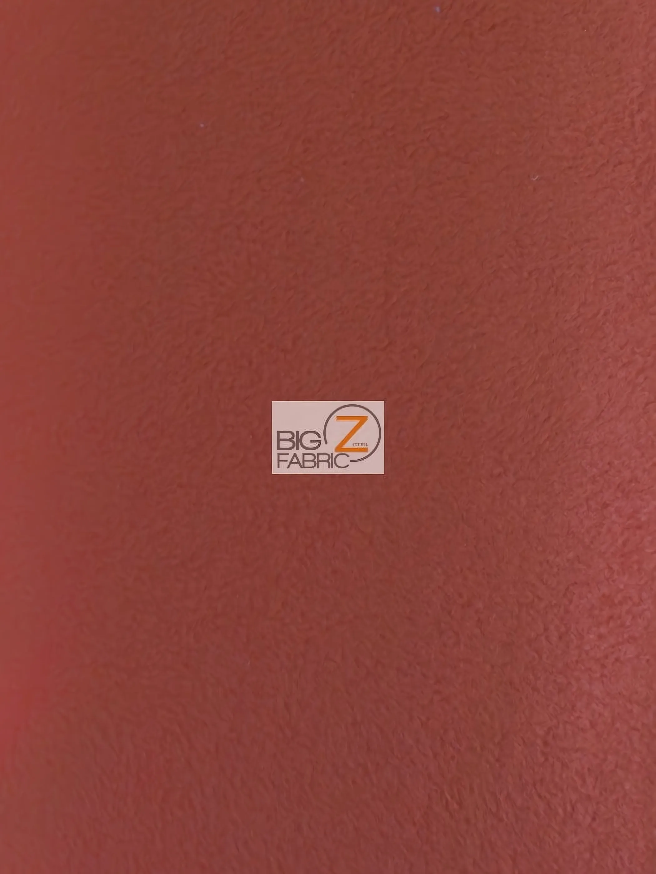 Fleece Fabric Solid / Copper
