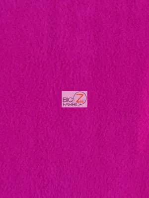 Fleece Fabric Solid / Fuchsia