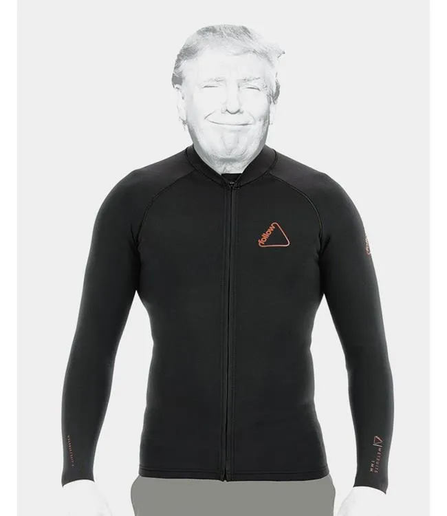 Follow Pro 1mm Front Zip Mens Wetsuit Top