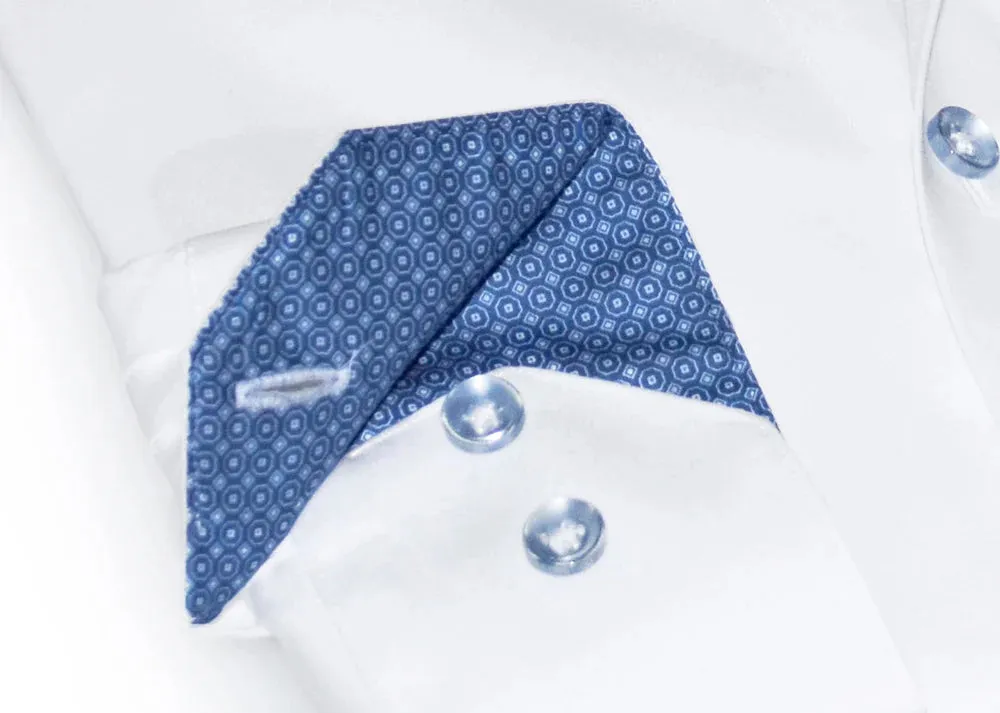 Grabby Button-Up Contrast Shirt