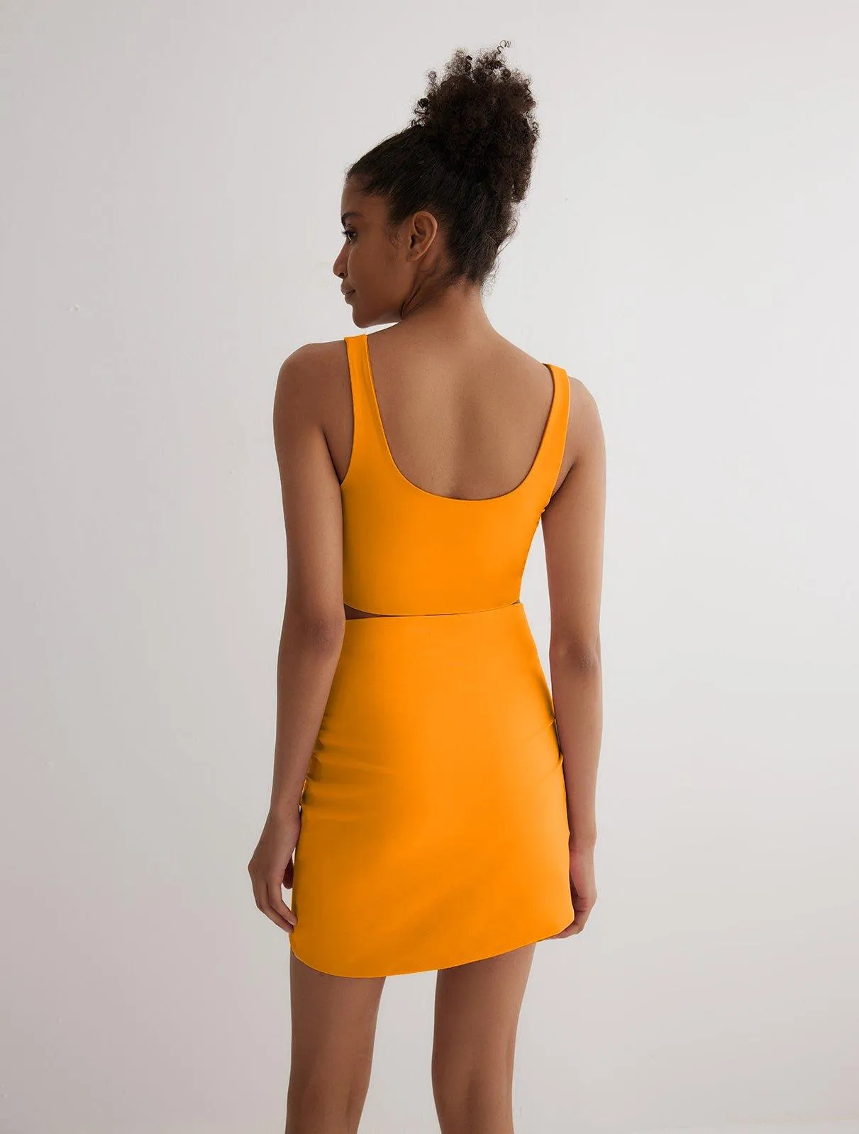 Lupe Orange/Pink Skirt