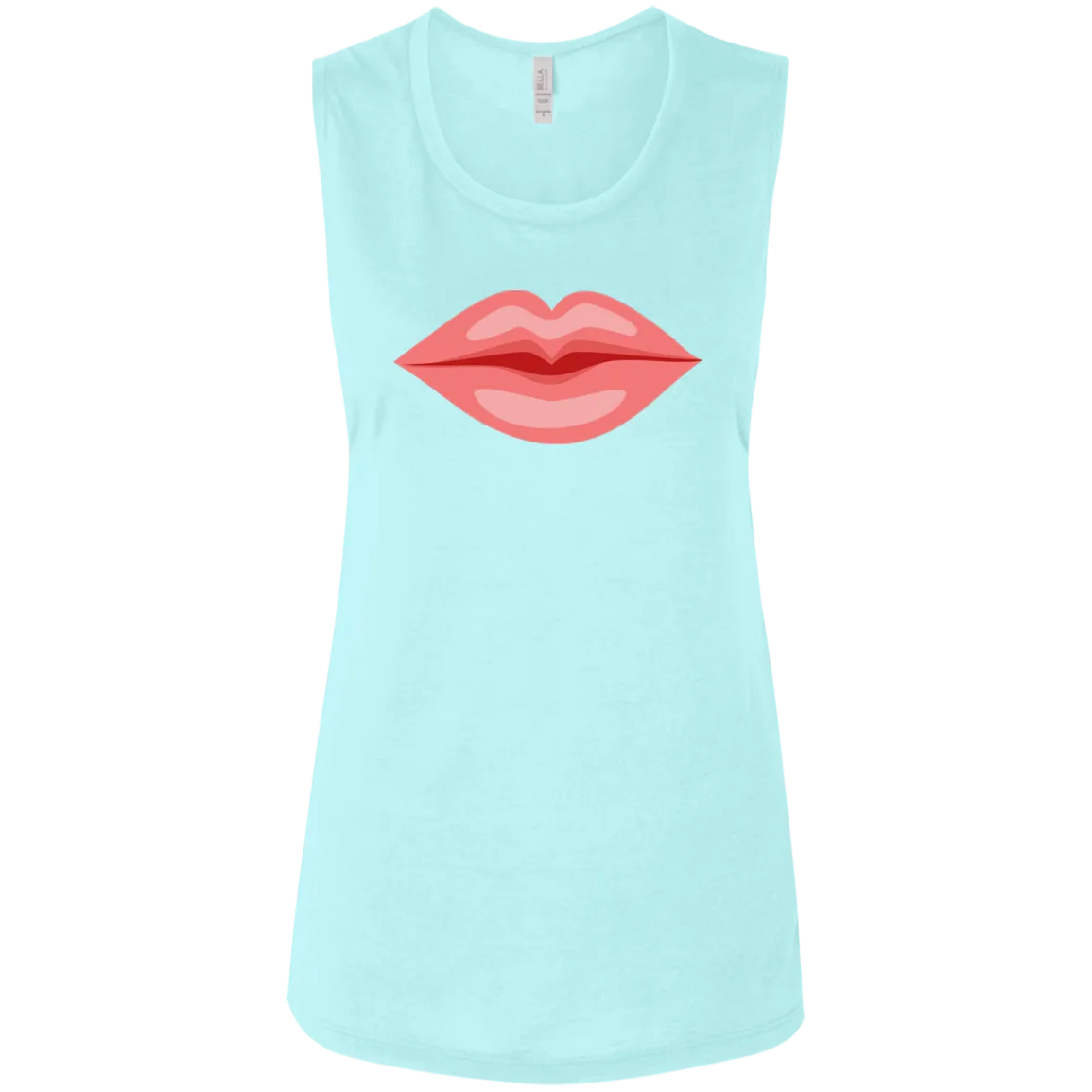 Luscious Lips Ladies' Flowy Muscle Tank