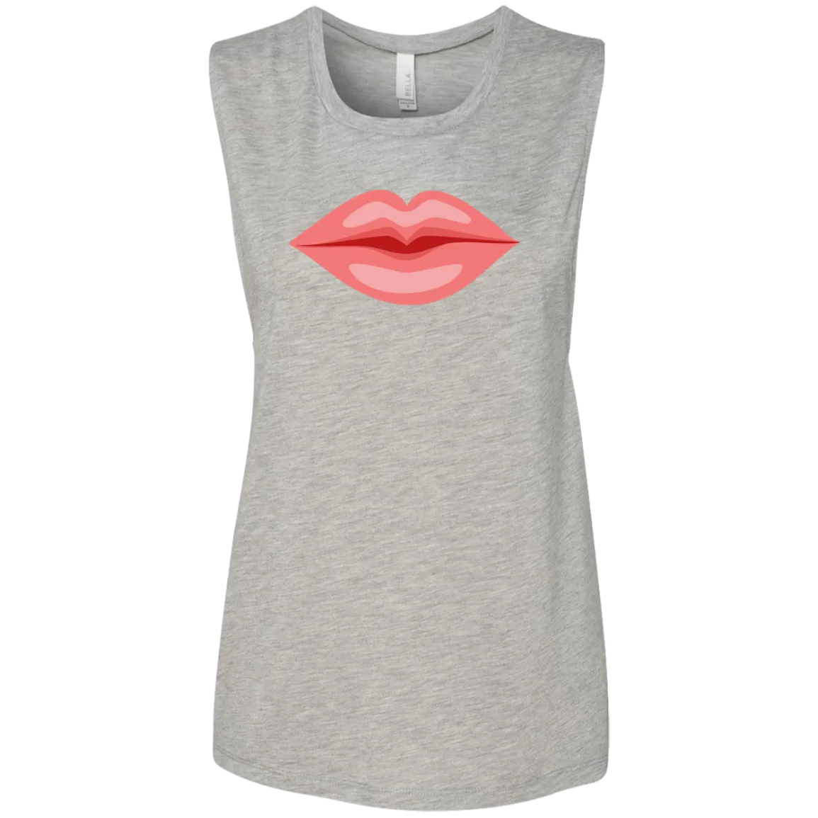 Luscious Lips Ladies' Flowy Muscle Tank