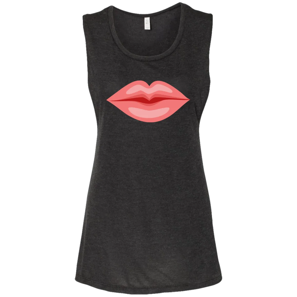 Luscious Lips Ladies' Flowy Muscle Tank