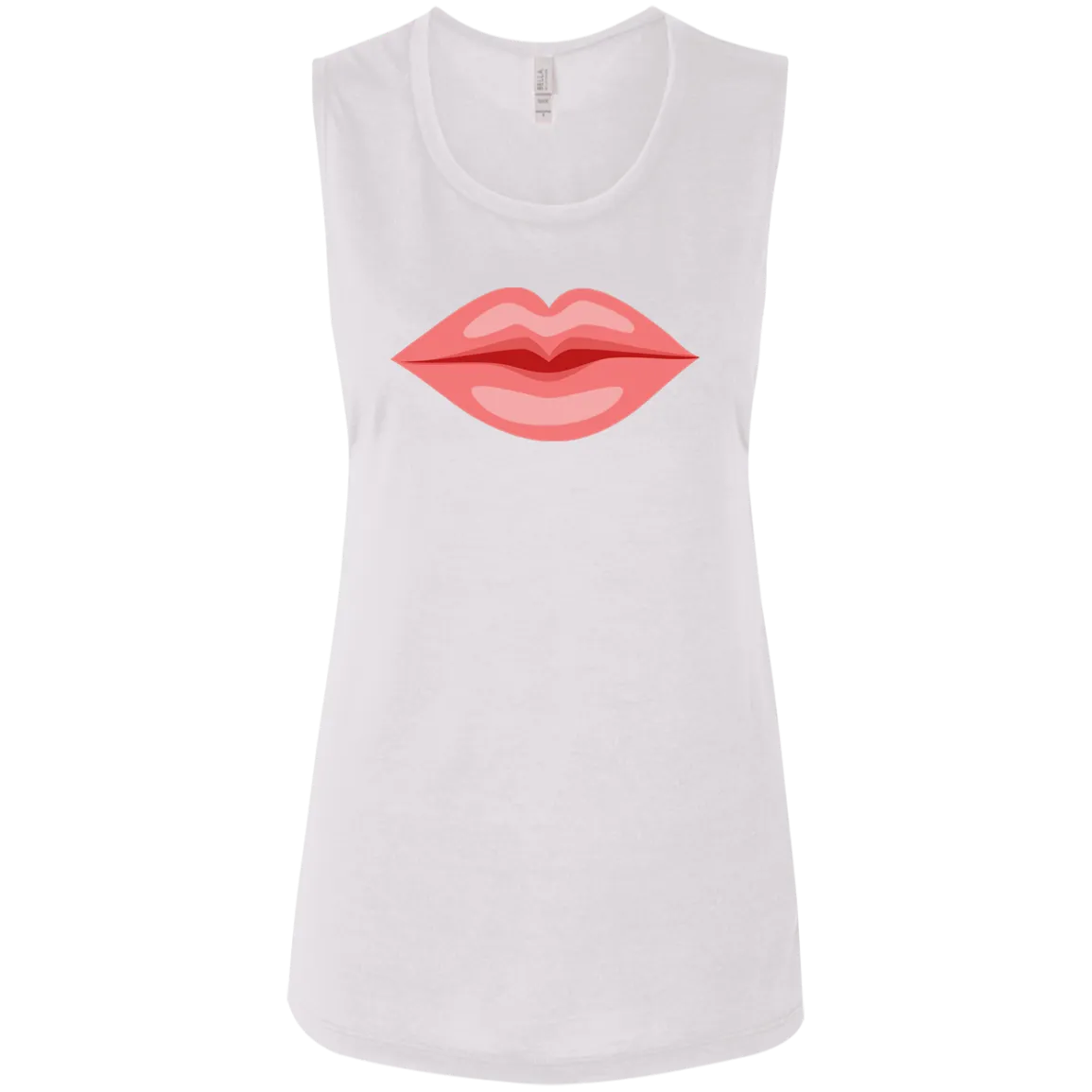 Luscious Lips Ladies' Flowy Muscle Tank