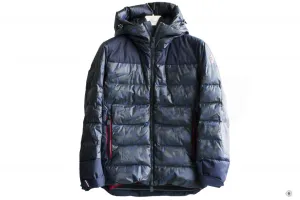 Moncler 41853-57623 Kander Nylon Camo Down Ski Jacket Blue Camo / 771 1 Jackets