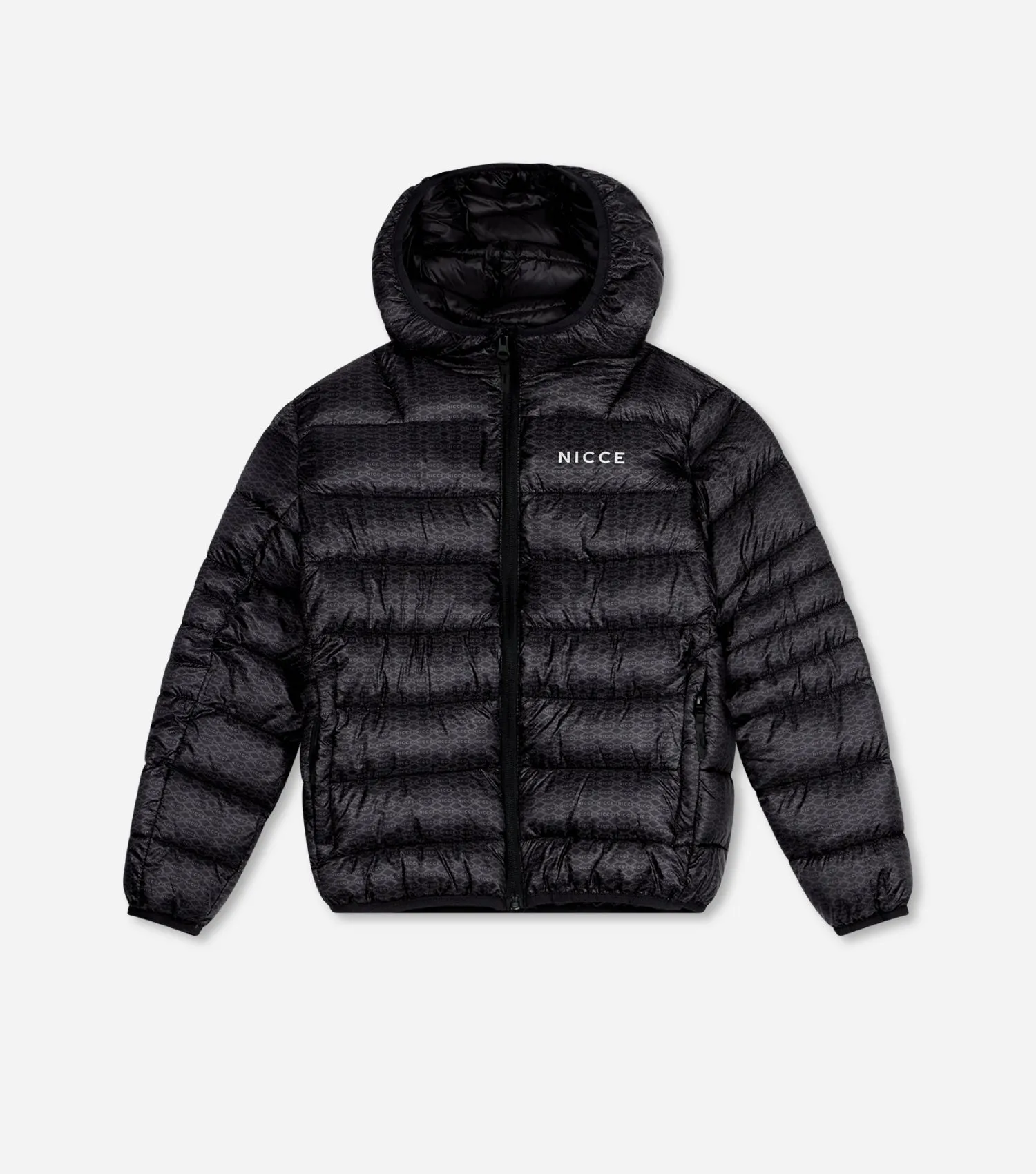NICCE Boys Repeater Jacket | Black/Coal