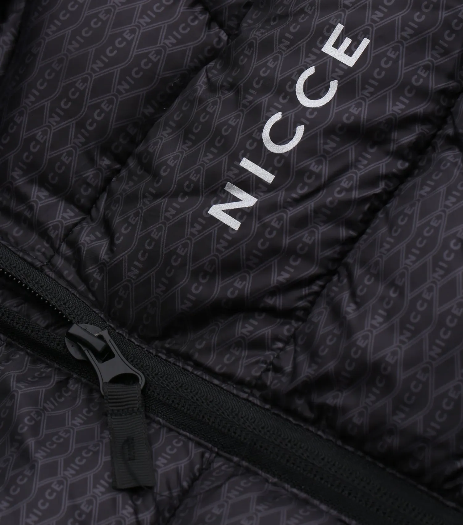 NICCE Boys Repeater Jacket | Black/Coal