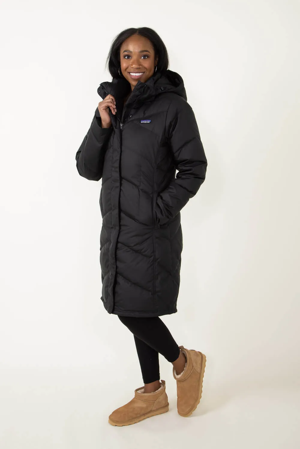 Patagonia Women’s Down With It Parka in Black | 28442-BLK