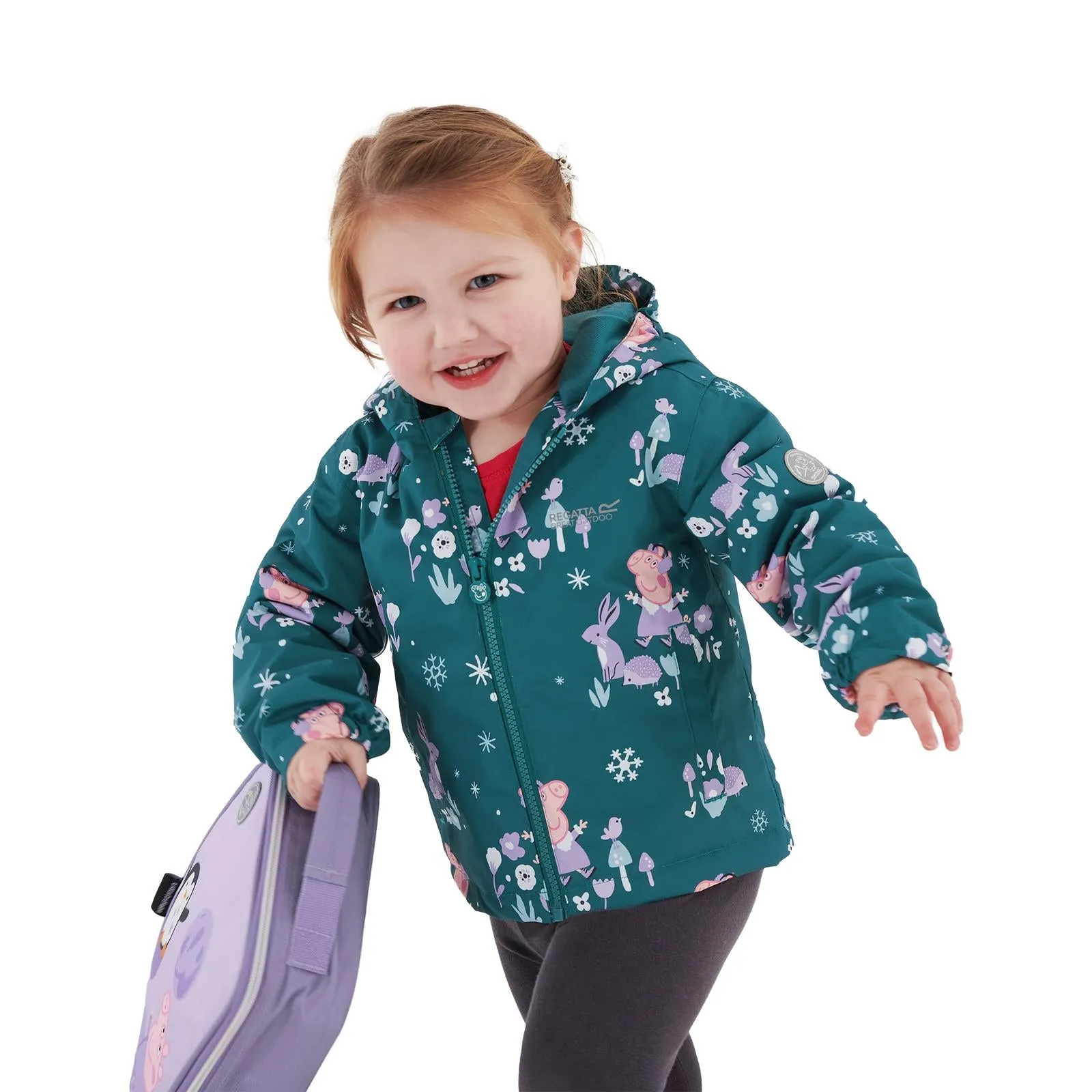 Regatta Kids Peppa Pig Muddy Puddles Waterproof Jacket