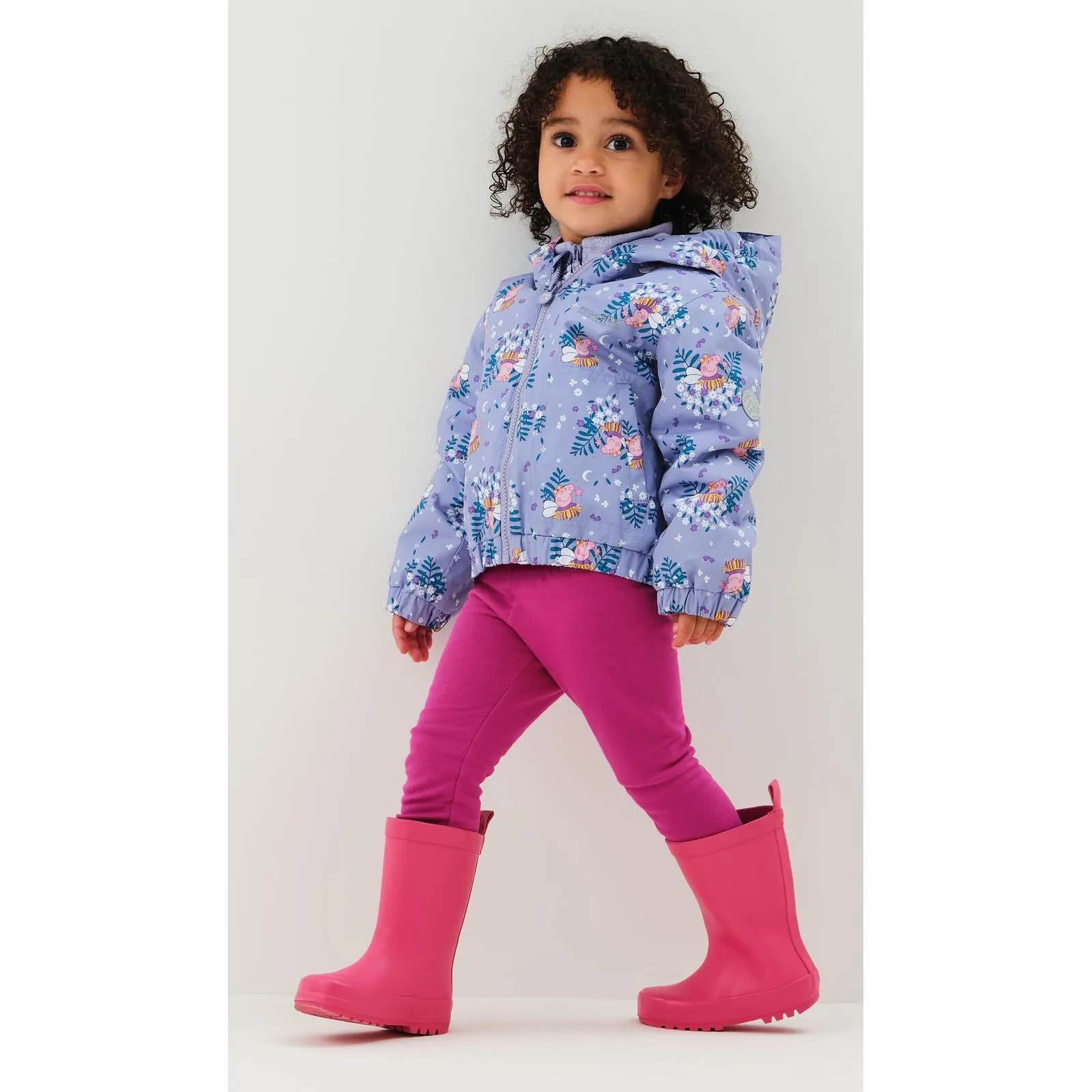 Regatta Kids Peppa Pig Muddy Puddles Waterproof Jacket