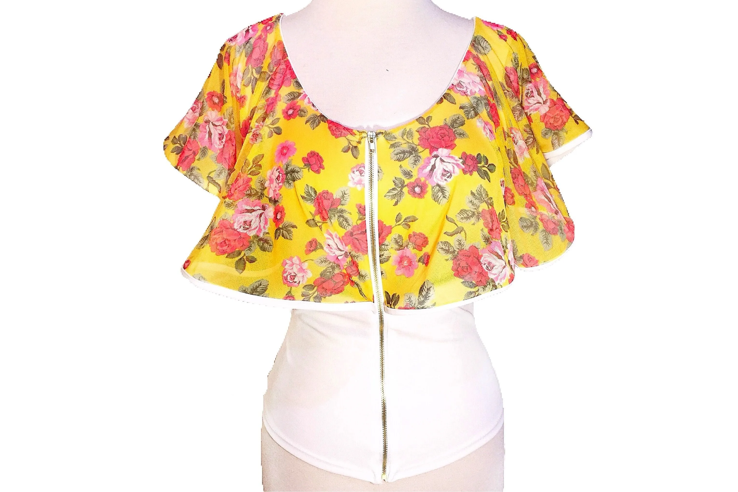 Romantic Summer Fitted Tank Tee