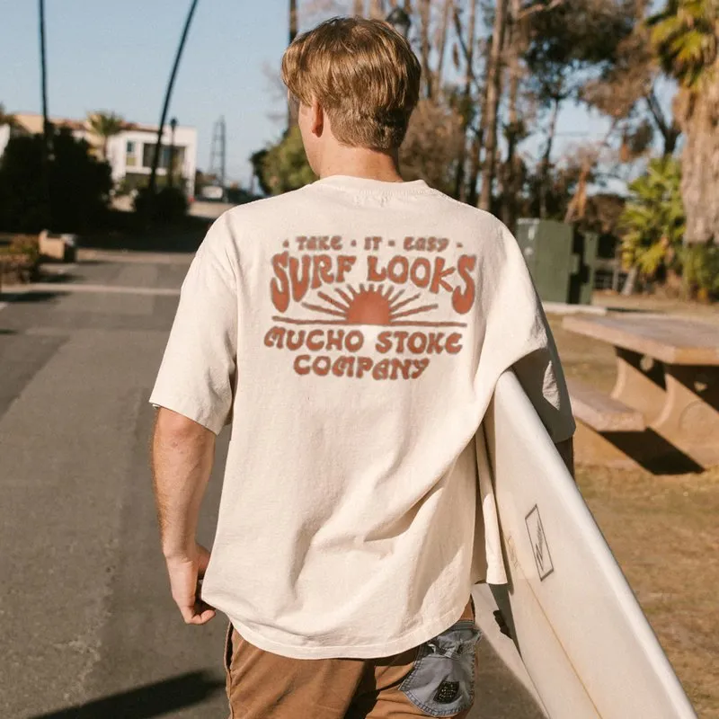 Summer Surf Retro Casual Tee