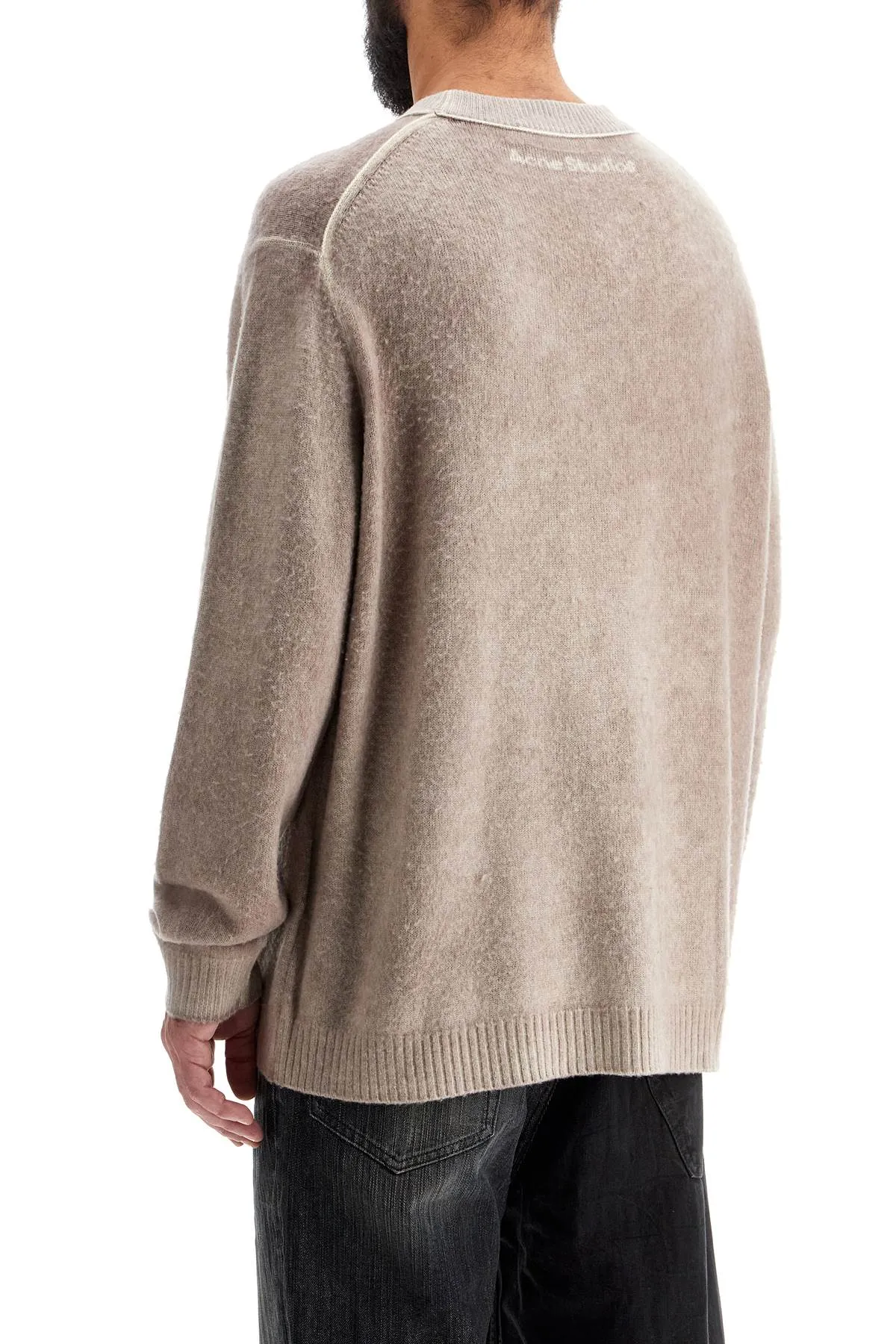 VINTAGE EFFECT PULLOVER SWEATER